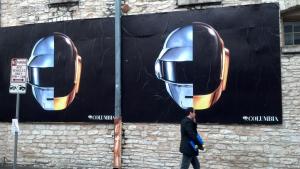Campaña de exterior de Daft Punk en Nueva York